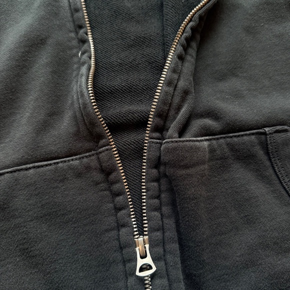 Uniqlo Men's Cotton Sweat Full-Zip Hoodie - Picture 5 of 8
